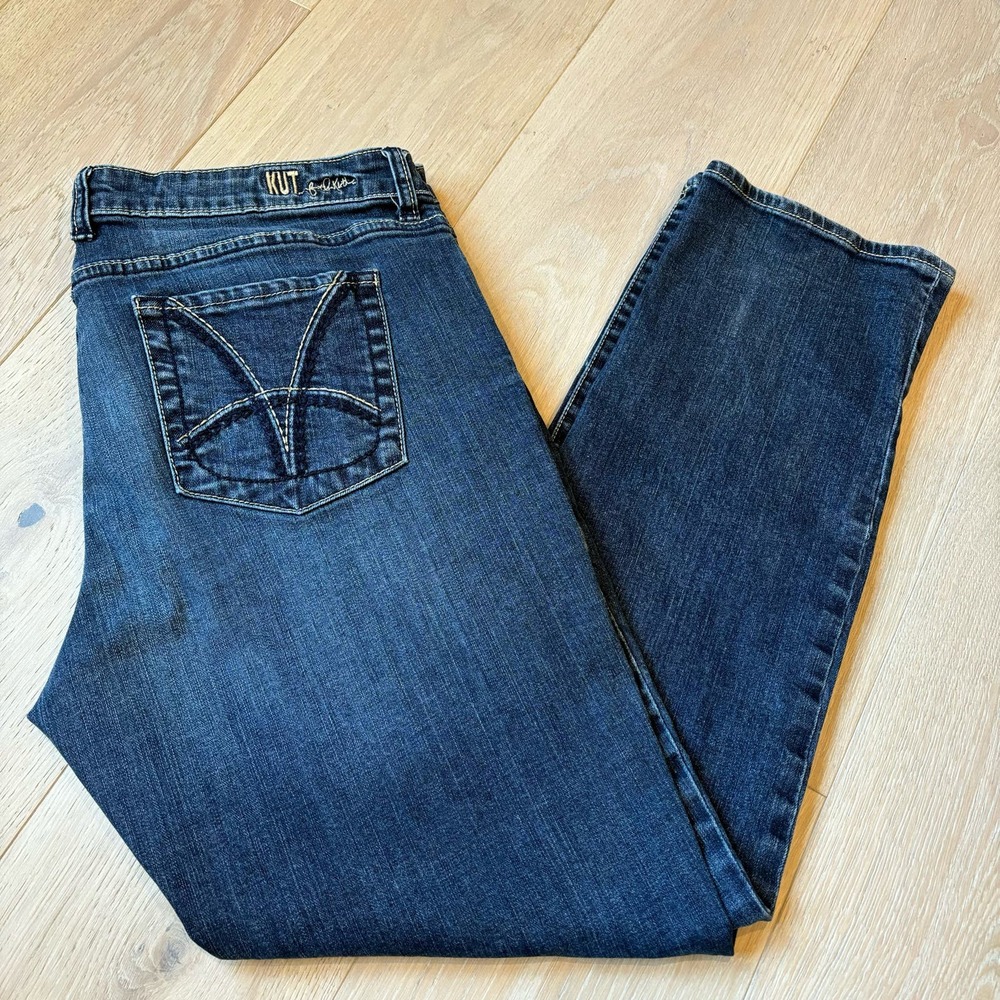 Kut From the Kloth Catherine Women's Size 16 Boyfriend Jeans Style KP494MD3R